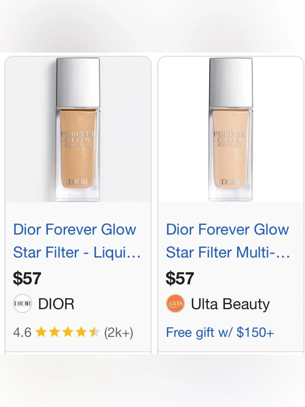 Dior Forever Glow Star Filter Liquid Color: 0